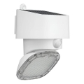 Viking - LED solárne nástenné svietidlo so snímačom LED/1W/3,7V IP44 3000/4000K 4000 mAh