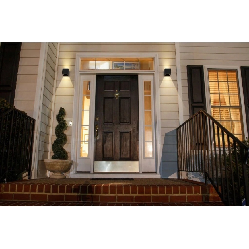 Viking - LED stmievateľné solárne nástenné svietidlo LED/1W/3,7V IP54 4000K 2000 mAh