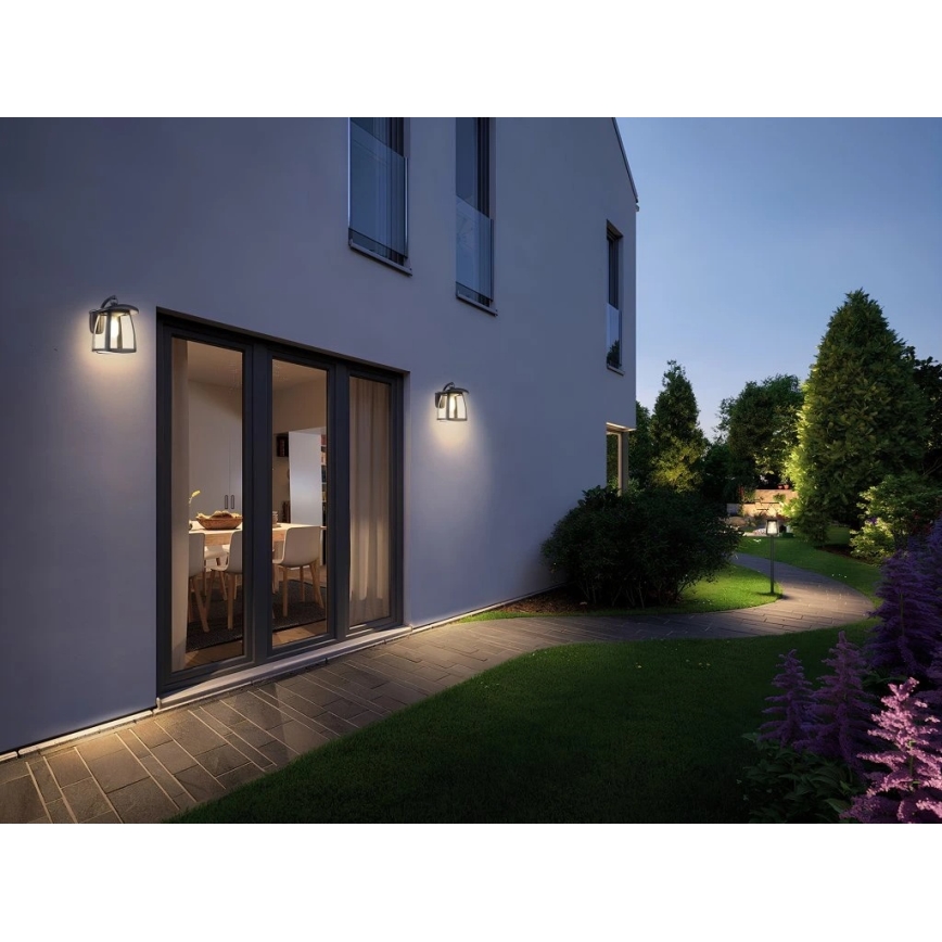 Viking - LED stmievateľné solárne nástenné svietidlo LED/2W/3,7V IP54 4000K 2000 mAh