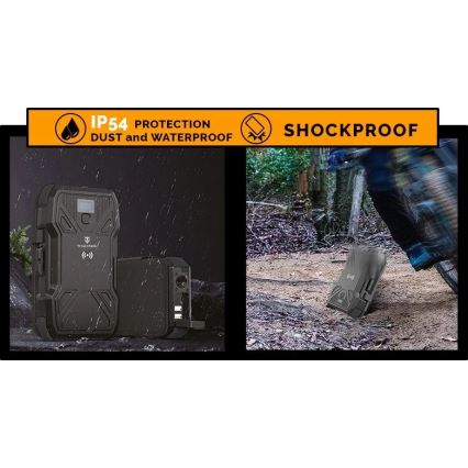 Viking - Powerbanka s LED svietidlom, bezdrôtovým nabíjaním a solárnym panelom Power Delivery 22,5W/30000 mAh