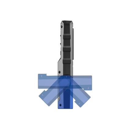 Viking - stmievateľná nabíjateľná LED baterka LED/5V IPX6 600 lm 4000 mAh