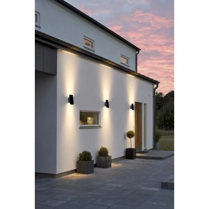 Viking - LED stmievateľné solárne nástenné svietidlo LED/1,5W/3,7V IP65 4000K 2000 mAh