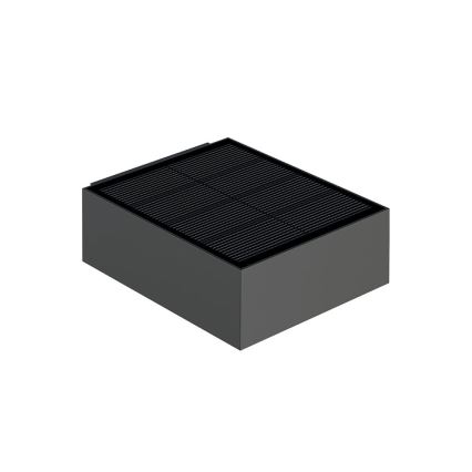 Viking - stmievateľné solárne LED nástenné svietidlo s čidlom LED/2W/3,7V IP65 4000K 2000 mAh