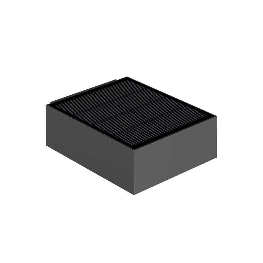 Viking - stmievateľné solárne LED nástenné svietidlo s čidlom LED/2W/3,7V IP65 4000K 2000 mAh