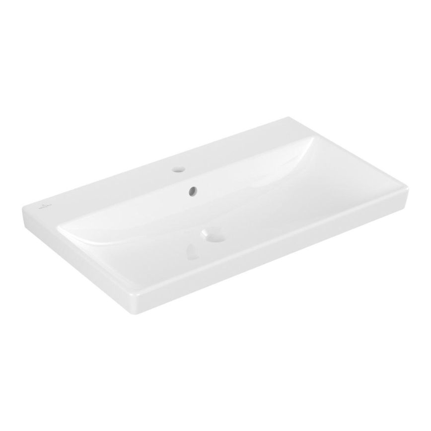 Villeroy & Boch 41568001 - Závesné umývadlo AVENTO 80x47 cm keramika/biela