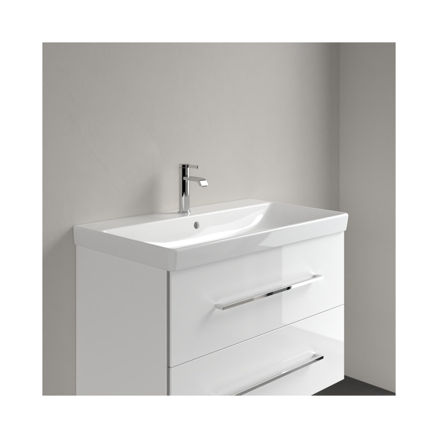Villeroy & Boch 41568001 - Závesné umývadlo AVENTO 80x47 cm keramika/biela