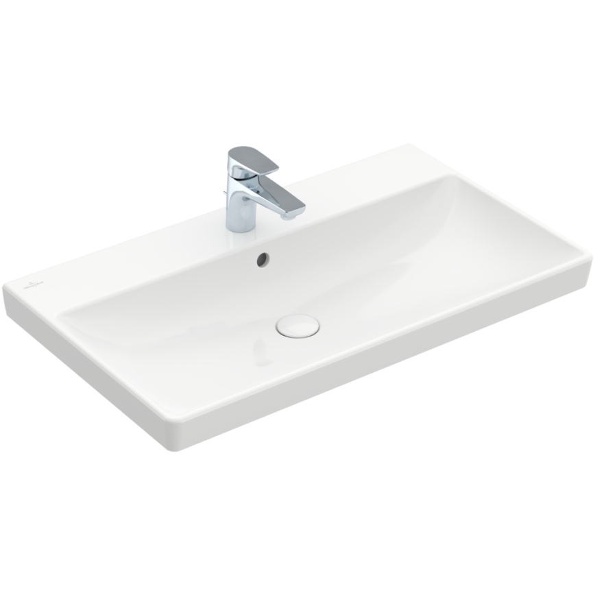 Villeroy & Boch 41568001 - Závesné umývadlo AVENTO 80x47 cm keramika/biela