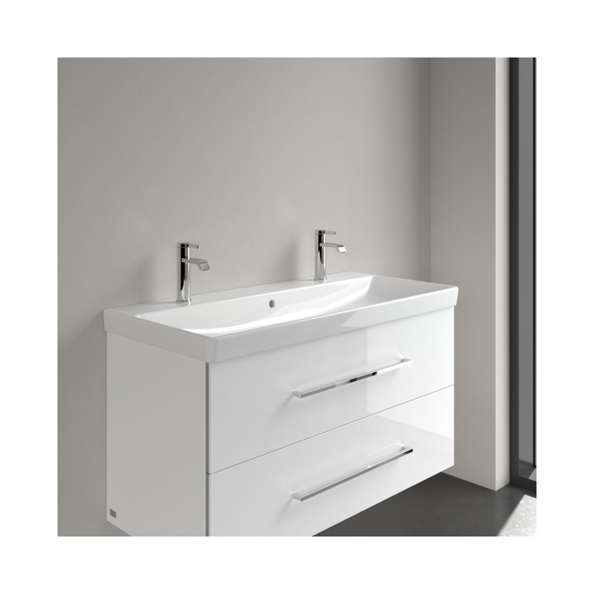Villeroy & Boch 4156A401 - Závesné umývadlo AVENTO 100x47 cm keramika/biela