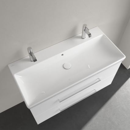 Villeroy & Boch 4156A401 - Závesné umývadlo AVENTO 100x47 cm keramika/biela