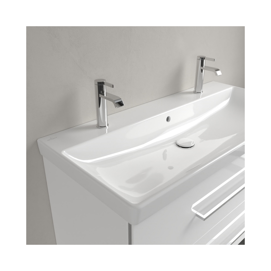 Villeroy & Boch 4156A401 - Závesné umývadlo AVENTO 100x47 cm keramika/biela