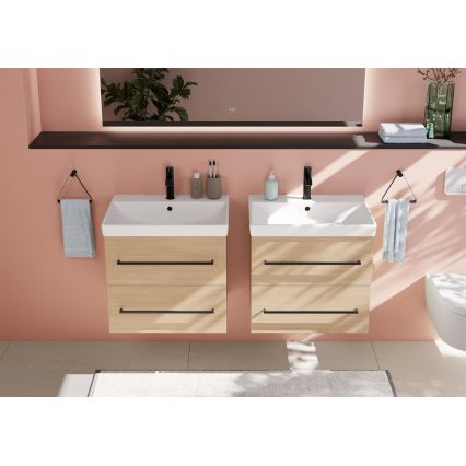 Villeroy & Boch 41586001 - Závesné umývadlo AVENTO 60x47 cm keramika/biela