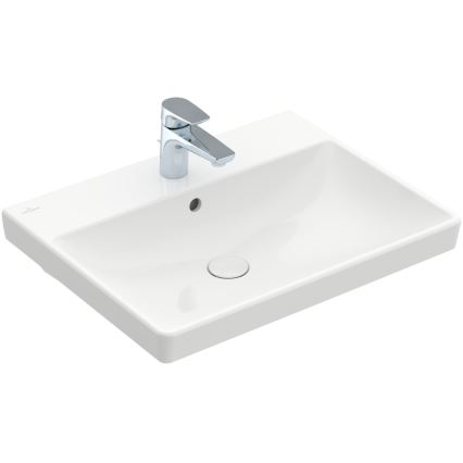 Villeroy & Boch 41586001 - Závesné umývadlo AVENTO 60x47 cm keramika/biela