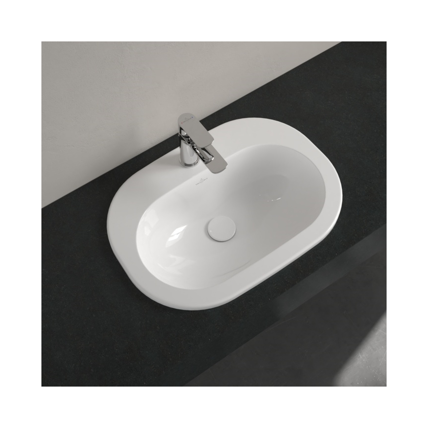 Villeroy & Boch 41615601 - Zapustené umývadlo O.NOVO 56x40,5 cm keramika/biela