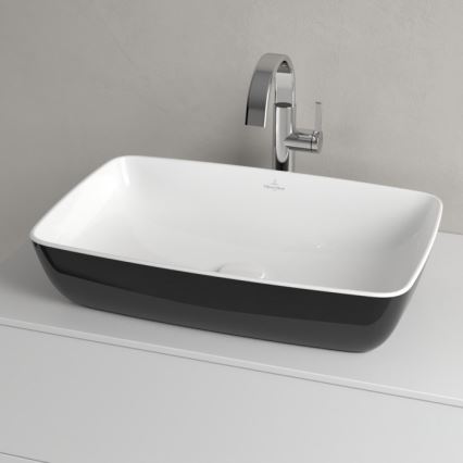 Villeroy & Boch 417258BCT8 - Umývadlo na dosku ARTIS 58x38,5 cm keramika/čierna