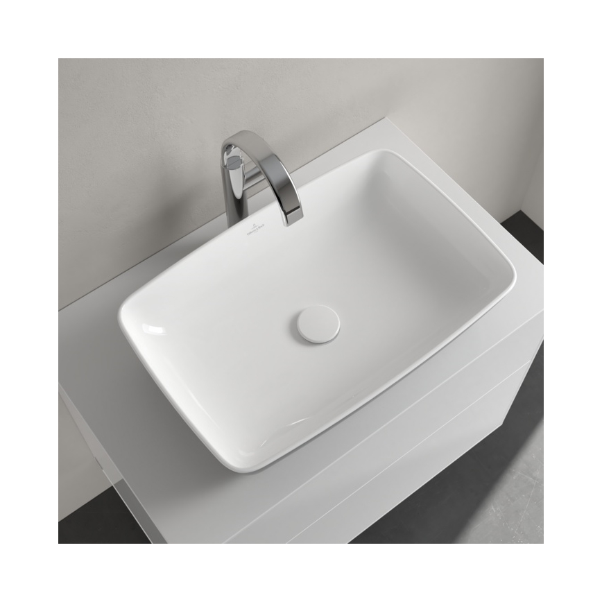 Villeroy & Boch 417258BCT8 - Umývadlo na dosku ARTIS 58x38,5 cm keramika/čierna