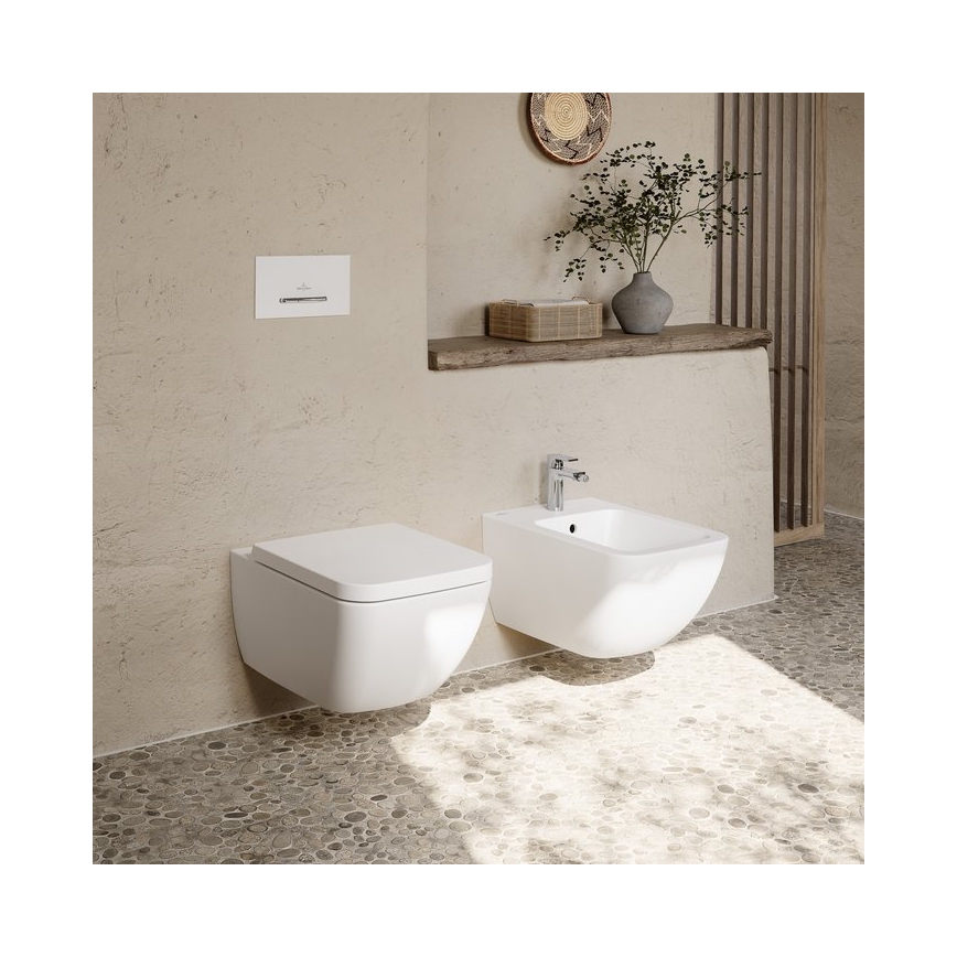 Villeroy & Boch 44110001 - Závesný bidet VENTICELLO keramika/biela