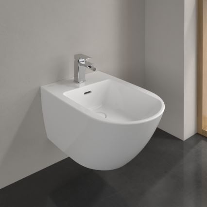 Villeroy & Boch 447000R1 - Závesný bidet SUBWAY 3.0 keramika/biela