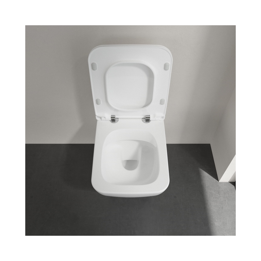 Villeroy & Boch 4611RLR1 - Závesné WC so sedátkom SoftClose VENTICELLO keramika/biela