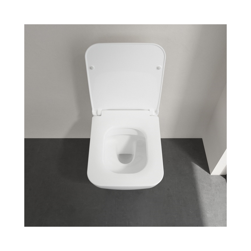 Villeroy & Boch 4611RSR1 - Závesné WC s sedátkom SoftClose VENTICELLO keramika/biela