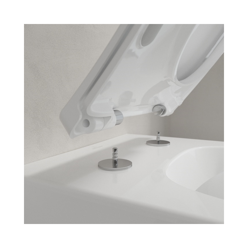 Villeroy & Boch 4611RSR1 - Závesné WC s sedátkom SoftClose VENTICELLO keramika/biela