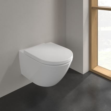 Villeroy & Boch 4670T001 - Závesné WC SUBWAY 3.0 keramika/biela
