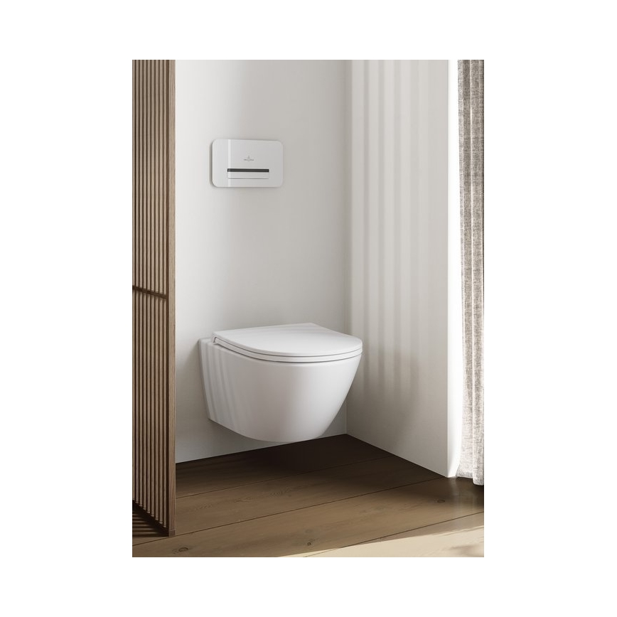 Villeroy & Boch 4670T001 - Závesné WC SUBWAY 3.0 keramika/biela