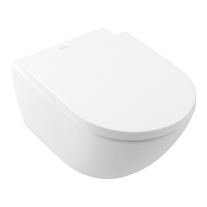 Villeroy & Boch 4670T0RW - Závesné WC SUBWAY 3.0 keramika/biela
