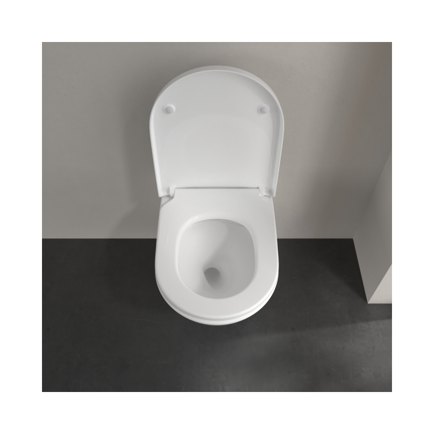 Villeroy & Boch 4670T0RW - Závesné WC SUBWAY 3.0 keramika/biela