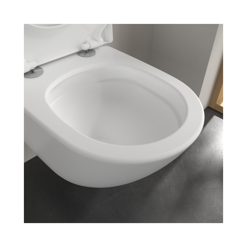 Villeroy & Boch 4670T0RW - Závesné WC SUBWAY 3.0 keramika/biela