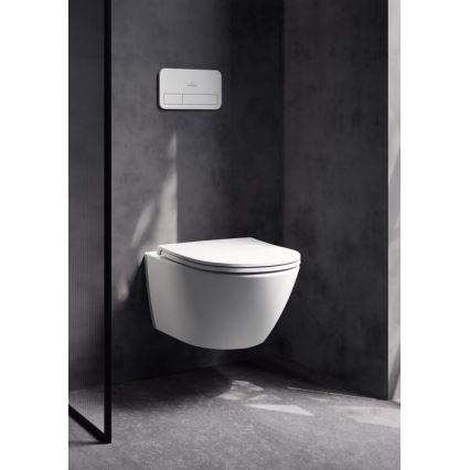 Villeroy & Boch 4670T0RW - Závesné WC SUBWAY 3.0 keramika/biela