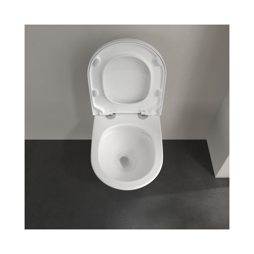 Villeroy & Boch 4670T0T2 - Závesné WC SUBWAY 3.0 keramika/biela