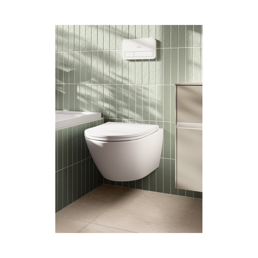 Villeroy & Boch 4670T0T2 - Závesné WC SUBWAY 3.0 keramika/biela