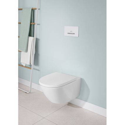 Villeroy & Boch 4670T0T2 - Závesné WC SUBWAY 3.0 keramika/biela