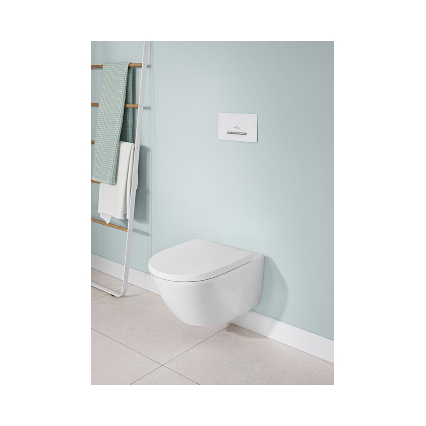 Villeroy & Boch 4670T0T2 - Závesné WC SUBWAY 3.0 keramika/biela
