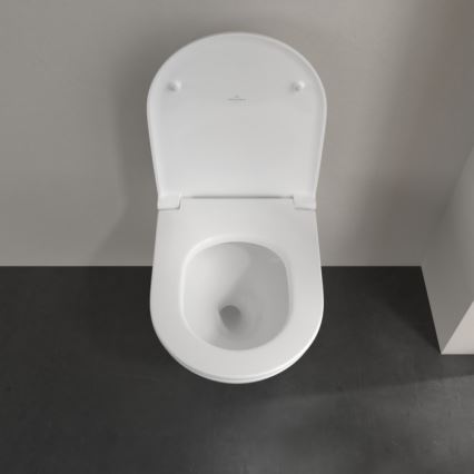 Villeroy & Boch 4670T901 - Závesné WC so sedátkom SoftClose SUBWAY 3.0 keramika/biela