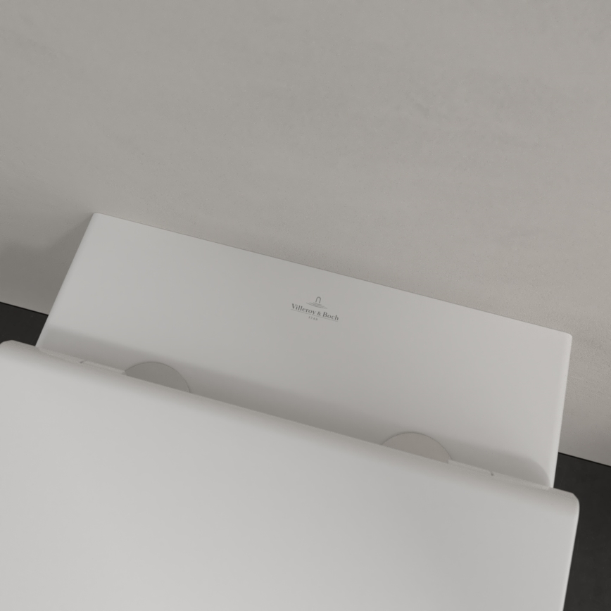 Villeroy & Boch 4670T901 - Závesné WC so sedátkom SoftClose SUBWAY 3.0 keramika/biela