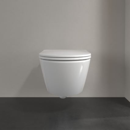 Villeroy & Boch 4670T9R1 - Závesné WC so sedátkom SoftClose SUBWAY 3.0 keramika/biela