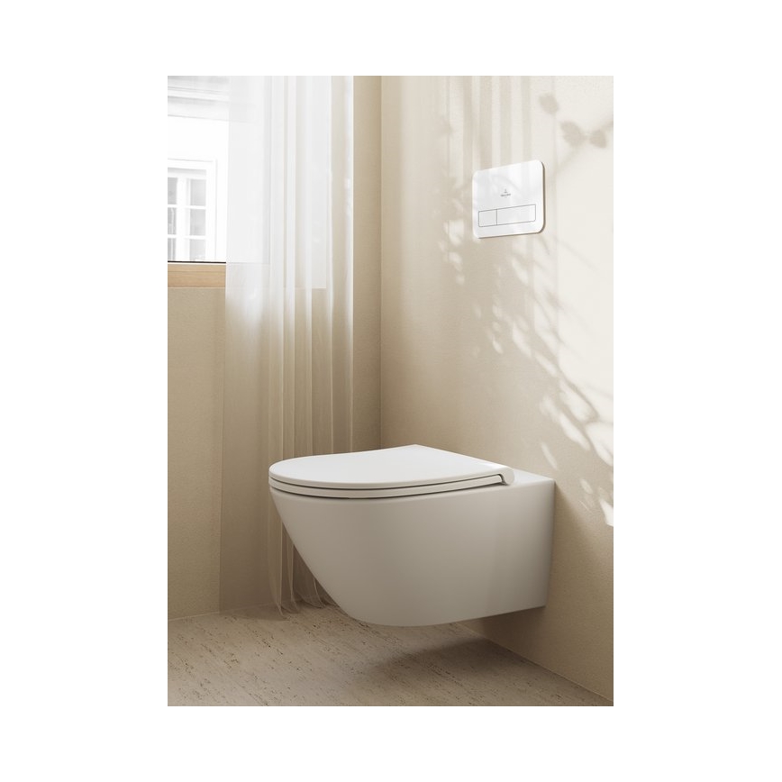 Villeroy & Boch 4670T9R1 - Závesné WC so sedátkom SoftClose SUBWAY 3.0 keramika/biela