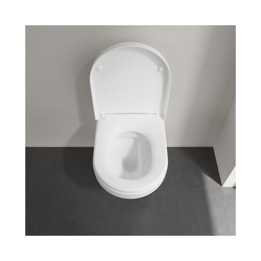 Villeroy & Boch 4694HR01 - Závesné WC so sedátkom SoftClose ARCHITECTURA keramika/biela