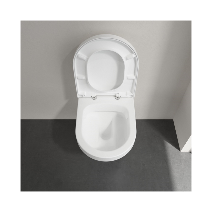 Villeroy & Boch 4694HR01 - Závesné WC so sedátkom SoftClose ARCHITECTURA keramika/biela