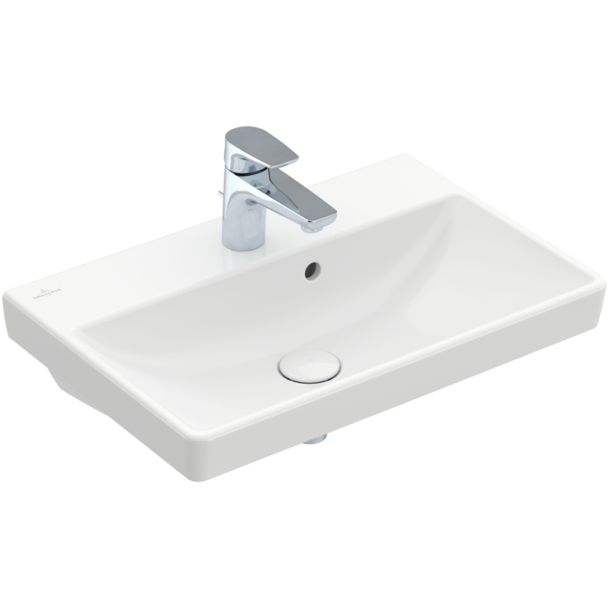 Villeroy & Boch 4A005501 - Závesné umývadlo AVENTO 55x37 cm keramika/biela
