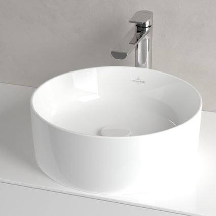 Villeroy & Boch 4A184001 - Umývadlo na dosku COLLARO, priemer 40 cm, keramika/biela
