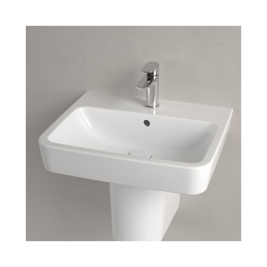 Villeroy & Boch 4A415501 - Závesné umývadlo O.NOVO 55x46 cm keramika/biela