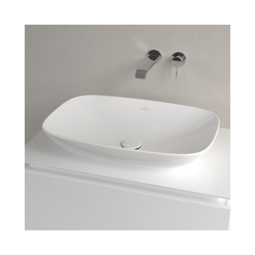 Villeroy & Boch 4A500001 - Umývadlo na dosku LOOP&FRIENDS 62x42 cm keramika/biela