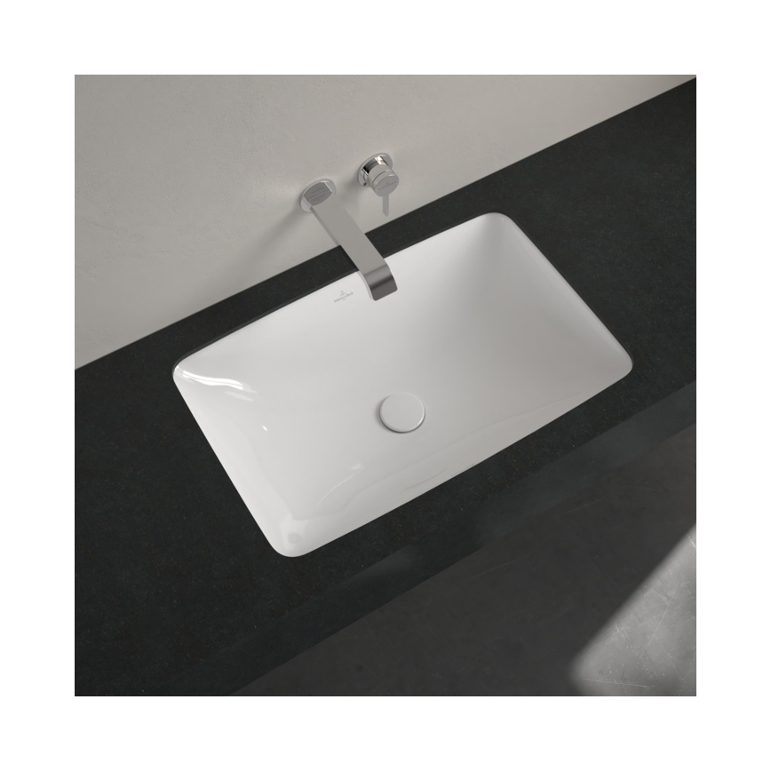 Villeroy & Boch 4A580001 - Zapustené umývadlo LOOP&FRIENDS 61,5x38 cm keramika/biela