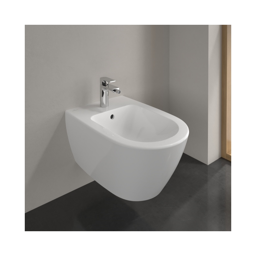 Villeroy & Boch 54000001 - Závesný bidet SUBWAY 2.0 37x56 cm keramika/biela