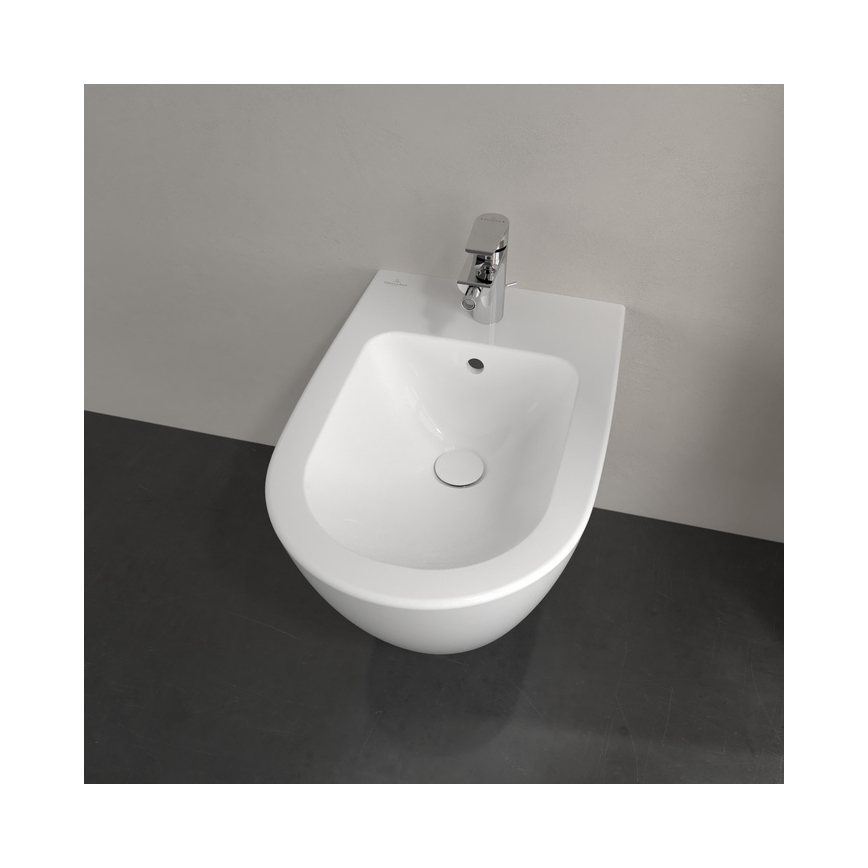 Villeroy & Boch 54000001 - Závesný bidet SUBWAY 2.0 37x56 cm keramika/biela