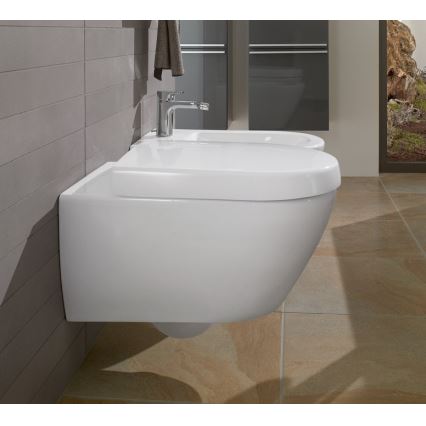 Villeroy & Boch 54000001 - Závesný bidet SUBWAY 2.0 37x56 cm keramika/biela