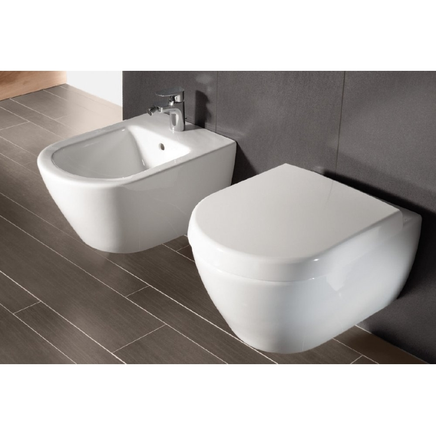 Villeroy & Boch 54000001 - Závesný bidet SUBWAY 2.0 37x56 cm keramika/biela