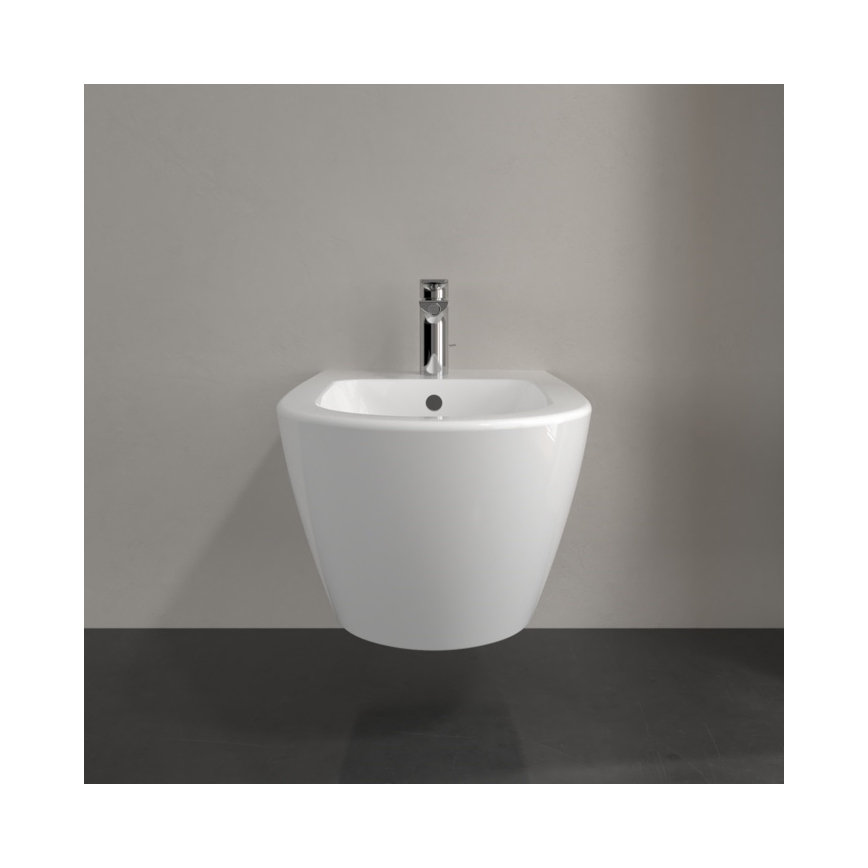 Villeroy & Boch 540000R1 - Závesný bidet SUBWAY 2.0 37x56,5 cm keramika/biela
